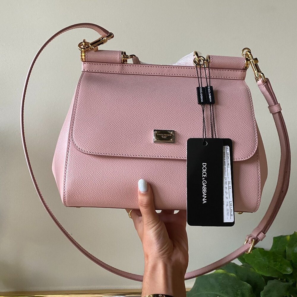 Dolce & Gabbana Sicily Medium leather shoulder bag